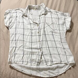 Sim & Sam Plaid Women's Top